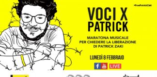 Dodici ore per Patrick Zaki
