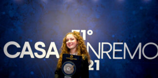 SANREMO 2021: ELENA FAGGI vince i SOUNDIES AWARDS