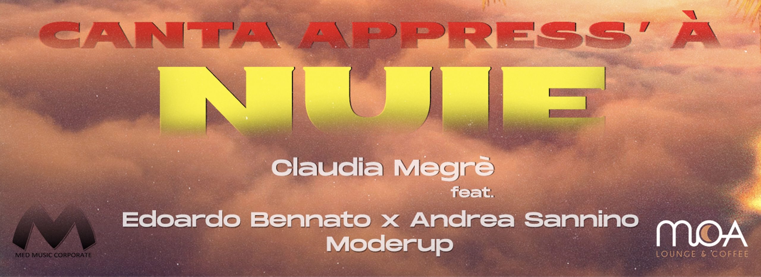 Claudia Megrè, Edoardo Bennato, Andrea Sannino e i Moderup insieme in “Canta appresso ‘a ‘nuie”