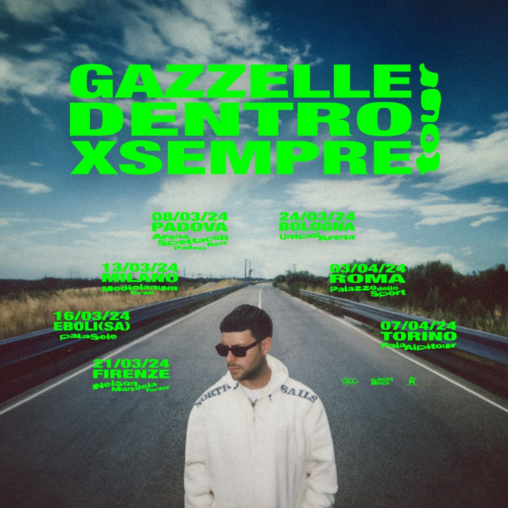 GAZZELLE annuncia il nuovo tour "DENTRO X SEMPRE" Switch On