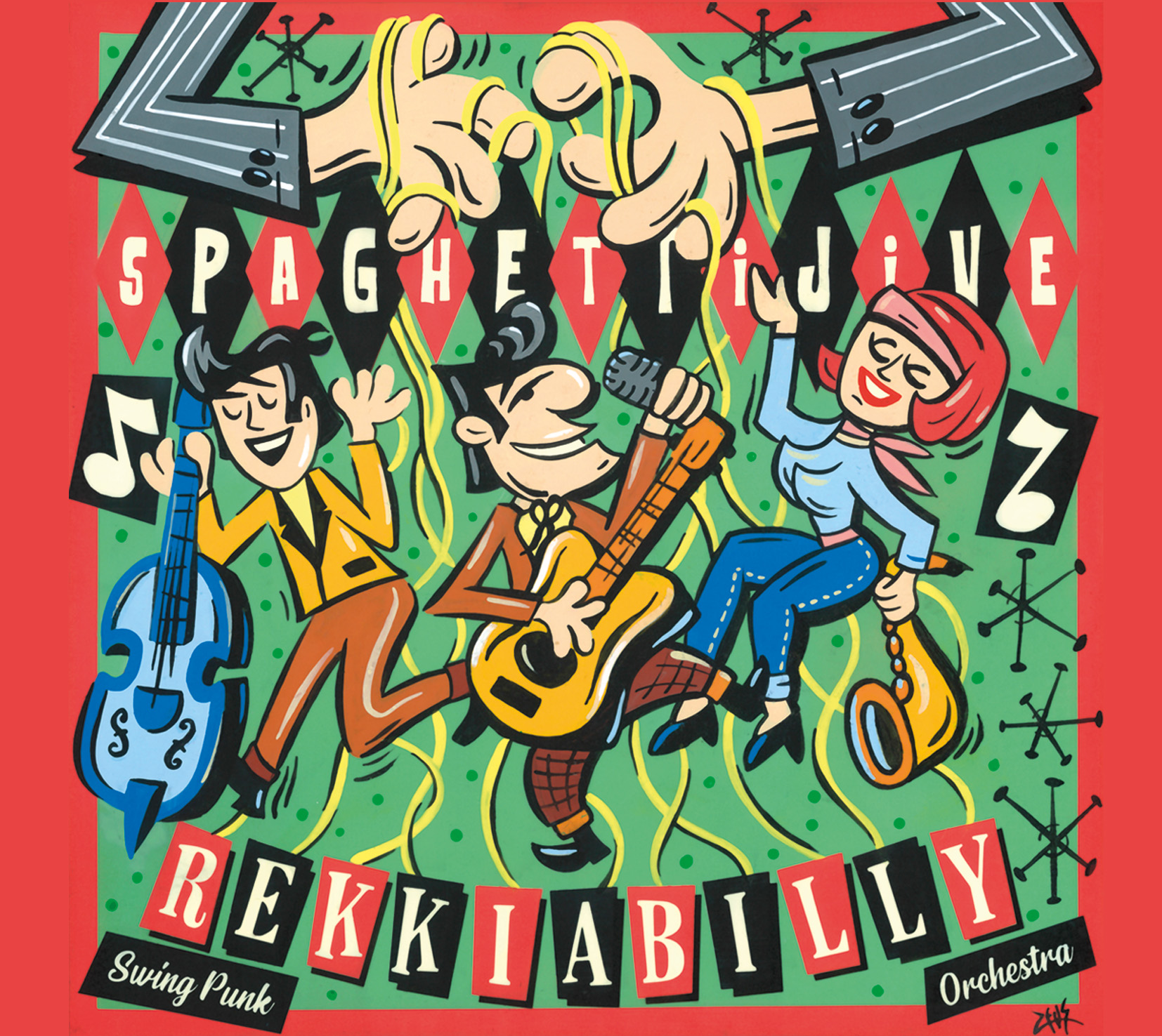 Rekkiabilly: fuori il nuovo album “SPAGHETTI JIVE”