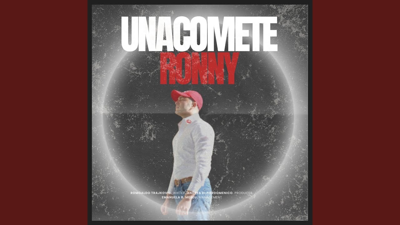 Ronny torna con il nuovo singolo ‘Unacomete’