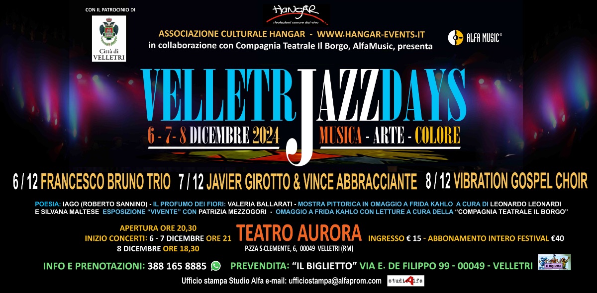 Al via Velletri Jazz Days