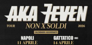 AKA 7EVEN annuncia il NON X SOLDI TOUR 2026