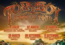 TONY BOY porta il suo “SUMMER TOUR 2026” sui palchi dei principali festival italiani